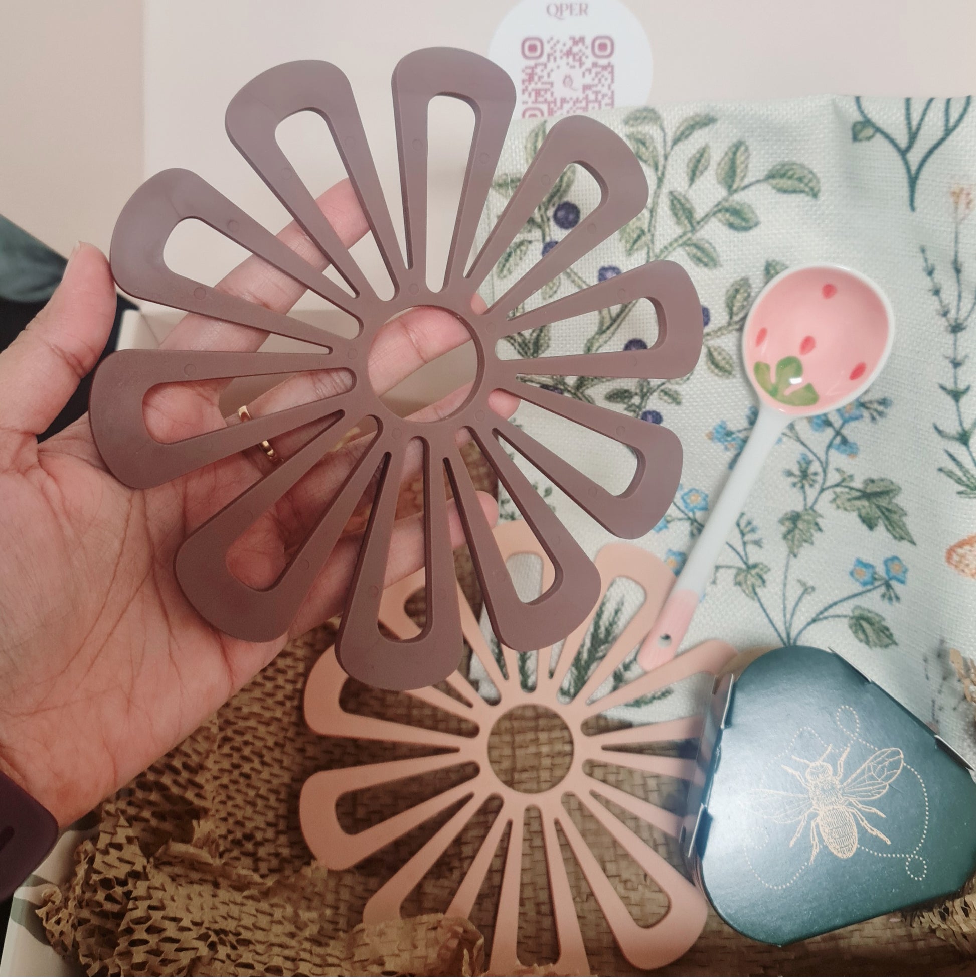 Flower coaster