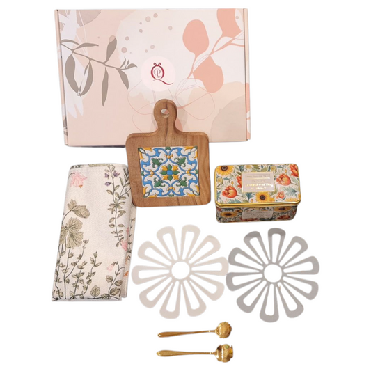 Tea and table decor gift set 